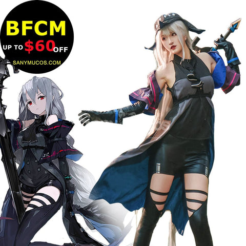 【Pre-Sale】Game Arknights Cosplay Skadi Swimsuit Cosplay Costume Cosplay Costumes