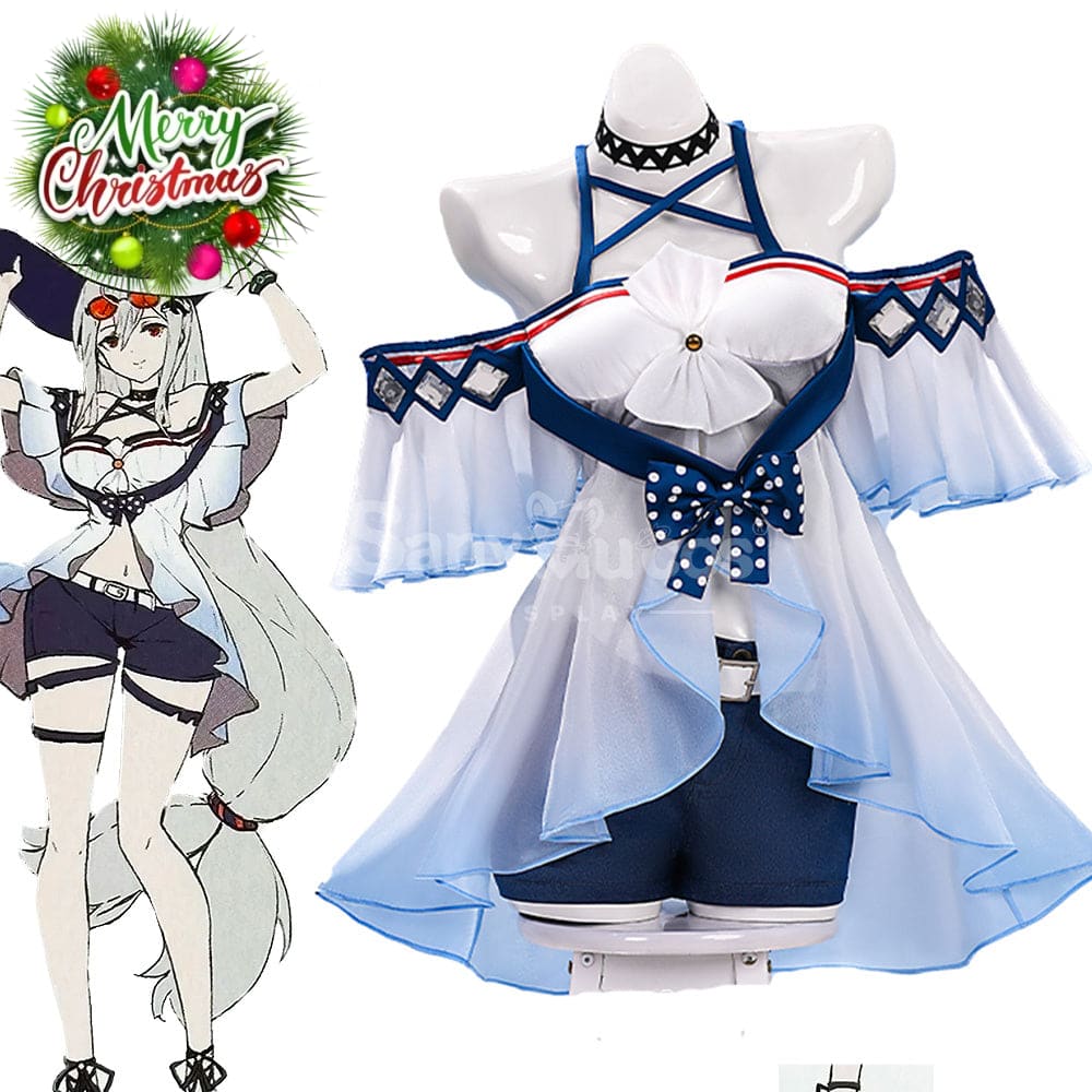 【Pre Sale】Game Arknights Cosplay Skadi Swimsuit Cosplay Costume Cosplay Costumes