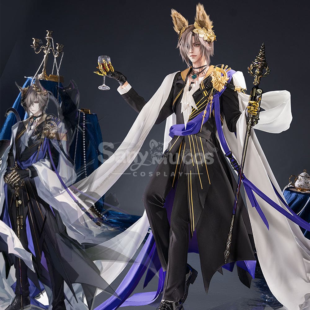 【Pre Sale】Game Arknights Cosplay Tragodia Cosplay Costume Premium Edition Cosplay Costumes