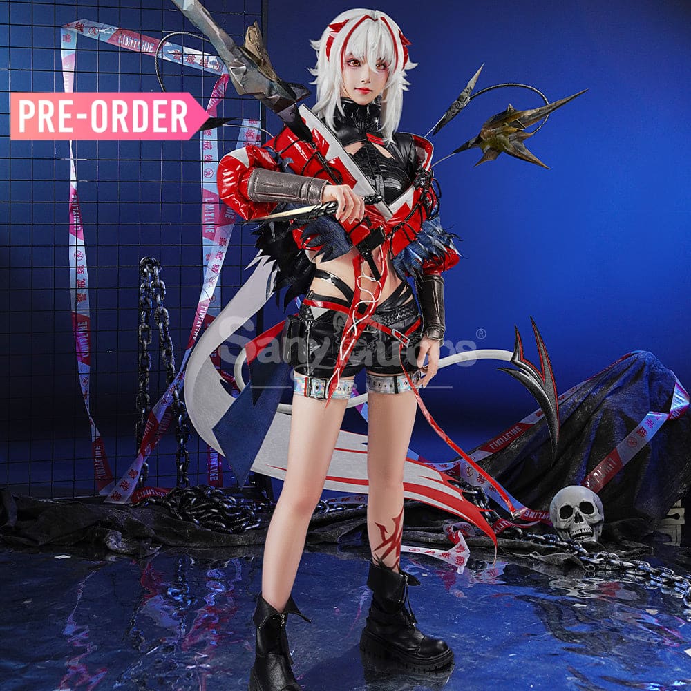 【Pre-Sale】Game Arknights Cosplay Wiš’adel Costume Premium Edition Costumes