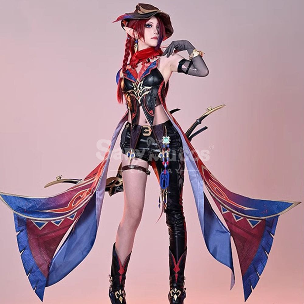 【Pre-Sale】Game Genshin Impact Cosplay Chasca Cosplay Costume Premium Edition Cosplay Costumes