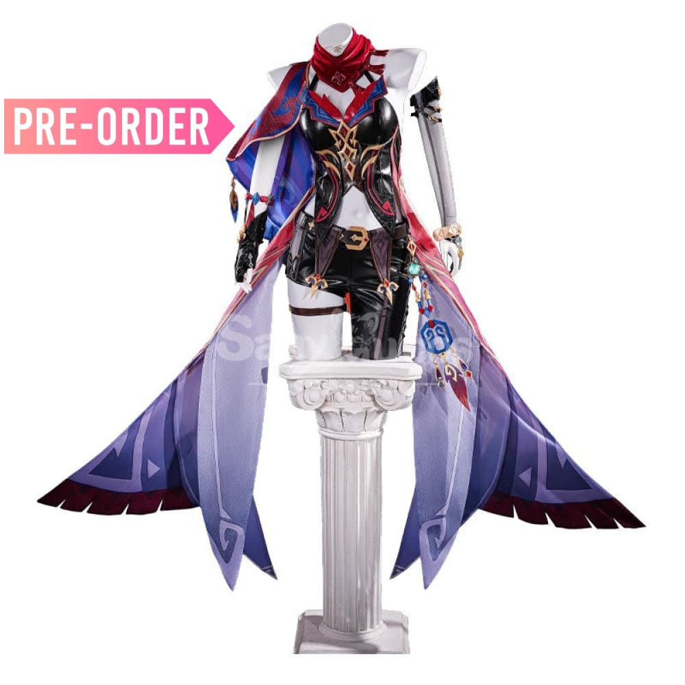 【Pre-Sale】Game Genshin Impact Cosplay Chasca Cosplay Costume Premium Edition Cosplay Costumes