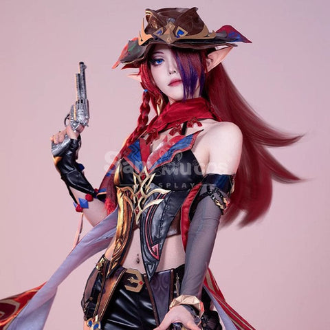 【Pre-Sale】Game Genshin Impact Cosplay Chasca Cosplay Costume Premium Edition Cosplay Costumes