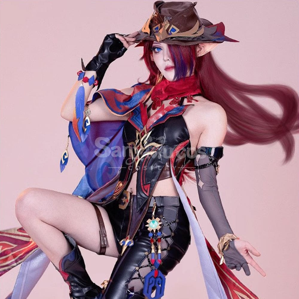 【Pre-Sale】Game Genshin Impact Cosplay Chasca Cosplay Costume Premium Edition Cosplay Costumes