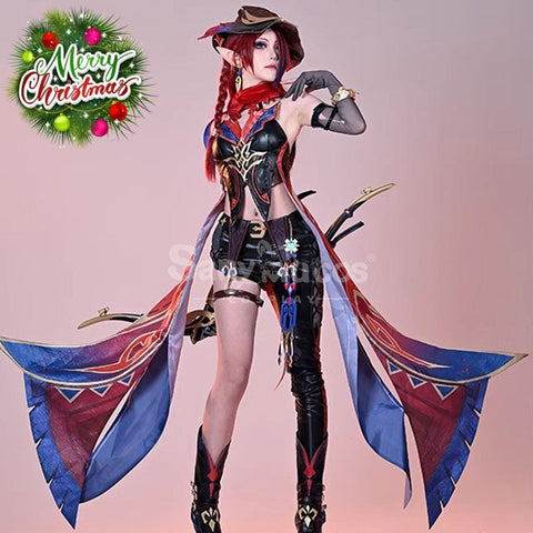 【Pre-Sale】Game Genshin Impact Cosplay Chasca Cosplay Costume Premium Edition Cosplay Costumes