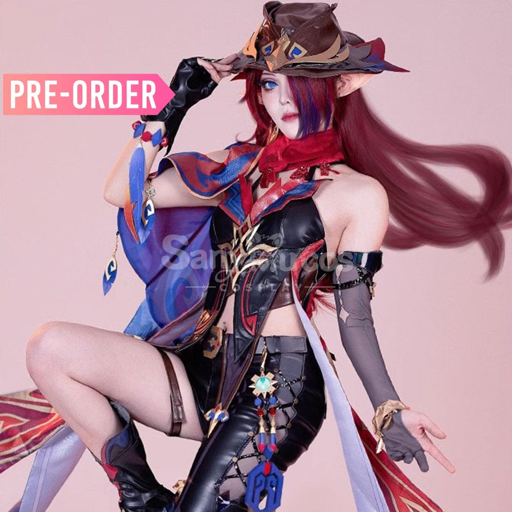 【Pre-Sale】Game Genshin Impact Cosplay Chasca Cosplay Costume Premium Edition Cosplay Costumes