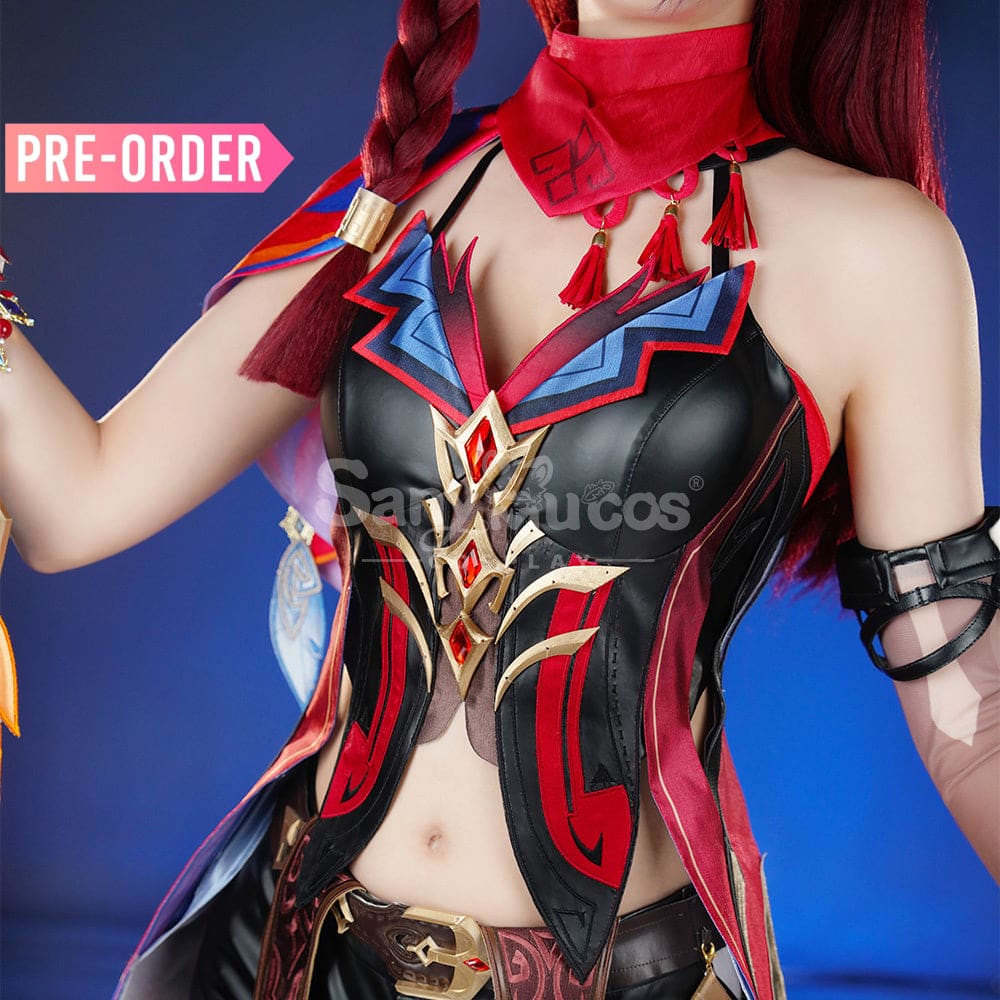 【Pre-Sale】Game Genshin Impact Cosplay Chasca Costume Premium Edition Costumes