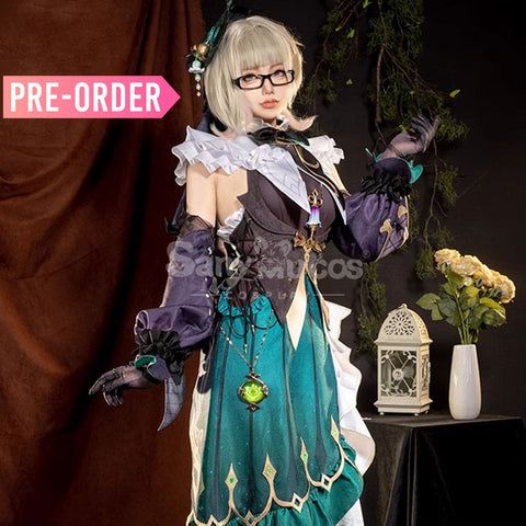 【Pre-Sale】Game Genshin Impact Cosplay Emilie Cosplay Costume Premium Edition Cosplay Costumes
