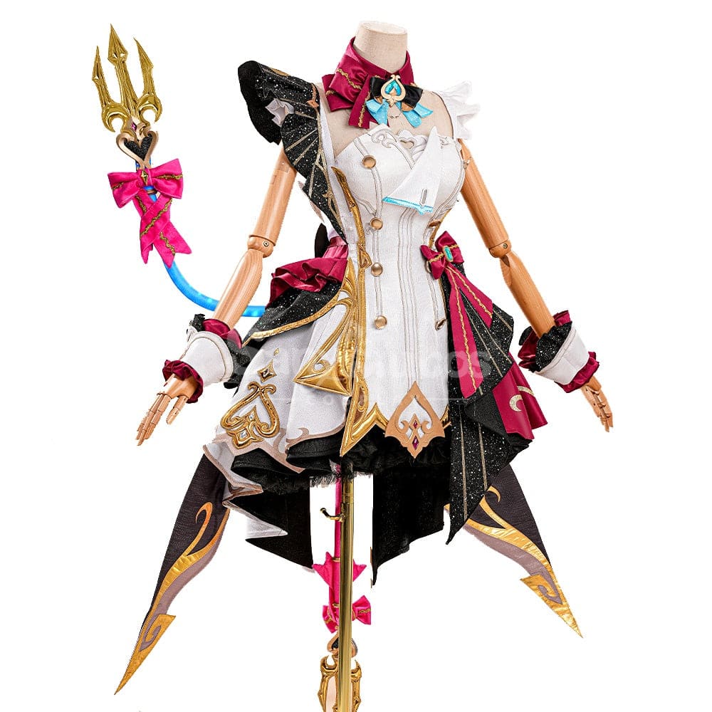 【Pre-Sale】Game Genshin Impact Cosplay Escoffier Costume Premium Edition Ful set3 / XS Cosplay Costumes