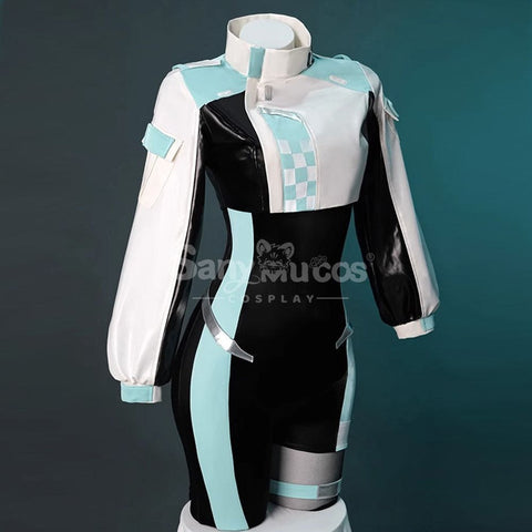 【Pre-Sale】Game Genshin Impact Cosplay Lynette Snezhevna Racing Costume Costumes