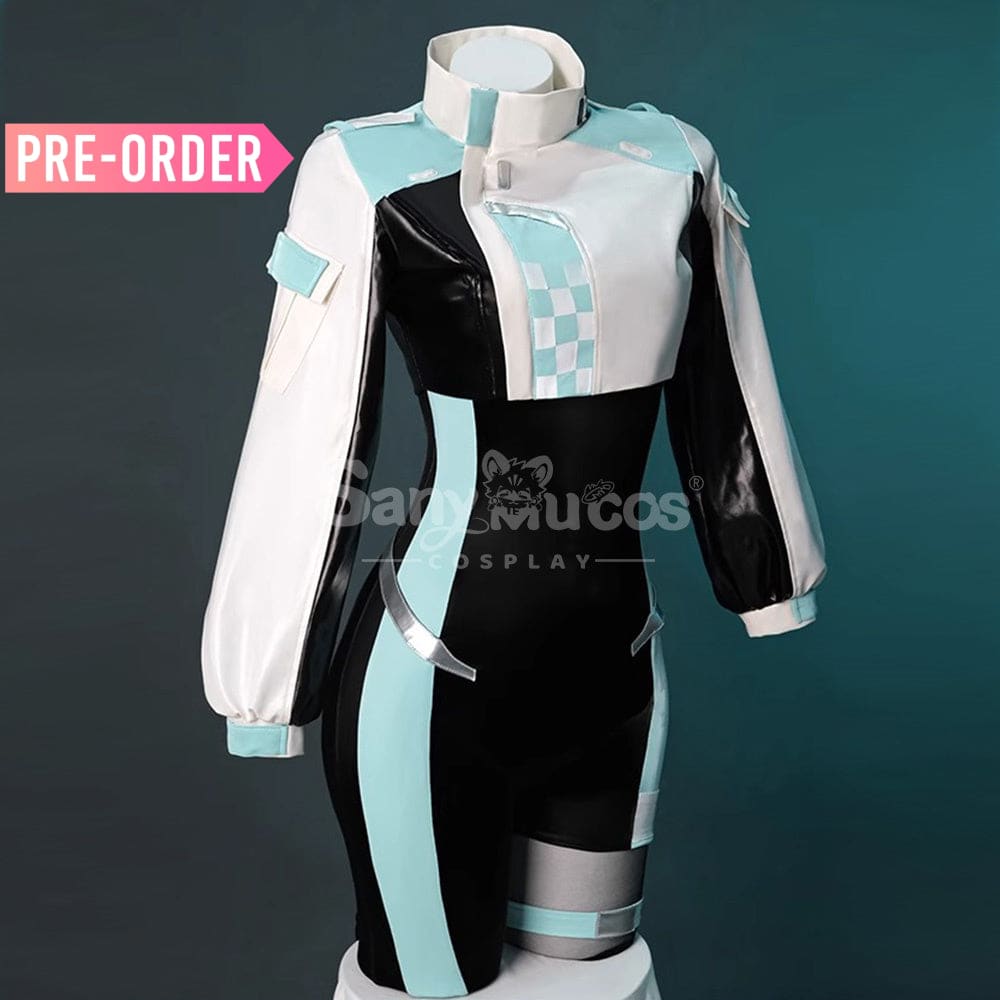 【Pre-Sale】Game Genshin Impact Cosplay Lynette Snezhevna Racing Costume Costumes