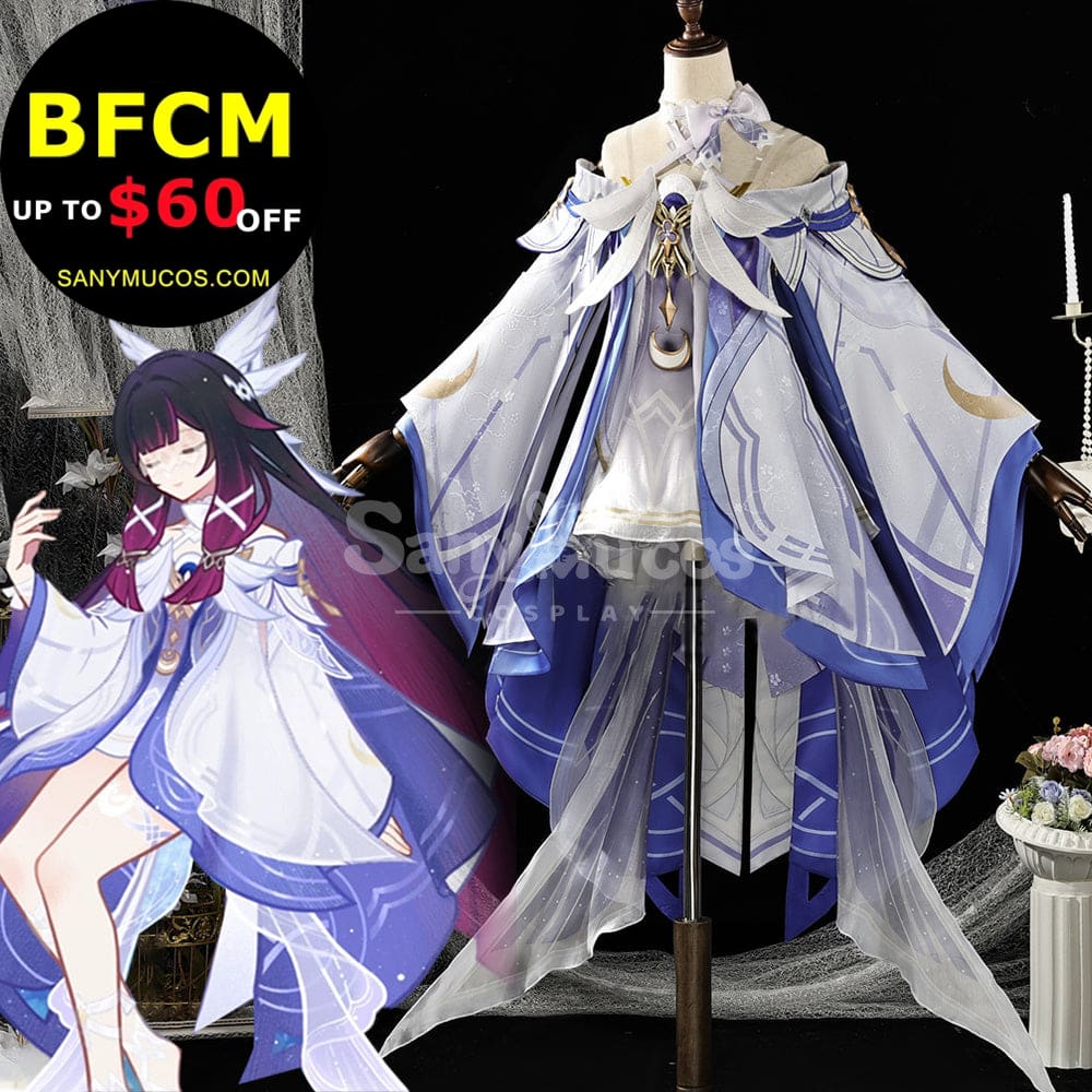 【Pre-Sale】Game Genshin Impact Cosplay Natlan Columbina Cosplay Costume Cosplay Costumes