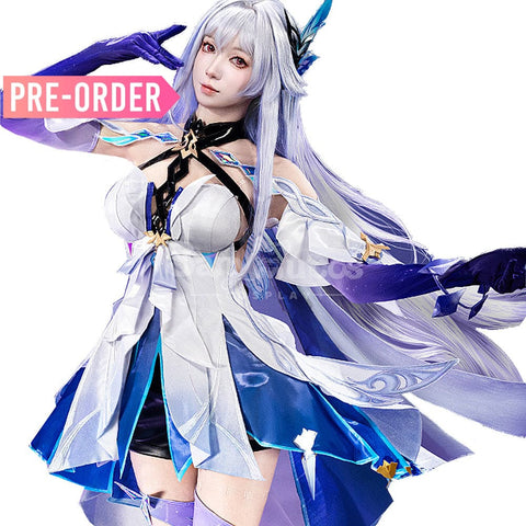 【Pre Sale】Game Genshin Impact Cosplay Skirk Void Star Cosplay Costume Premium Edition Cosplay Costumes