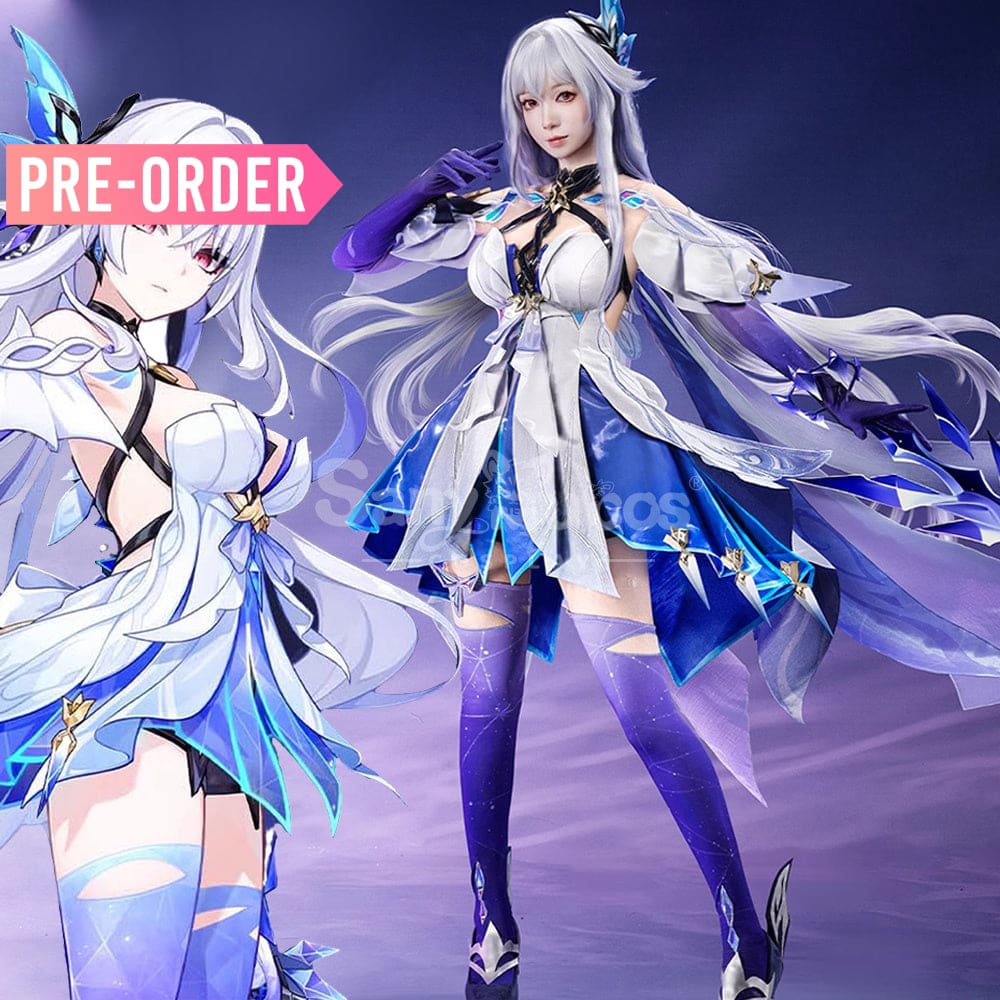 【Pre Sale】Game Genshin Impact Cosplay Skirk Void Star Cosplay Costume Premium Edition Cosplay Costumes