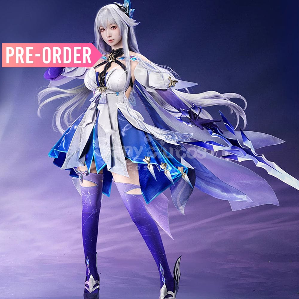 【Pre Sale】Game Genshin Impact Cosplay Skirk Void Star Cosplay Costume Premium Edition Cosplay Costumes