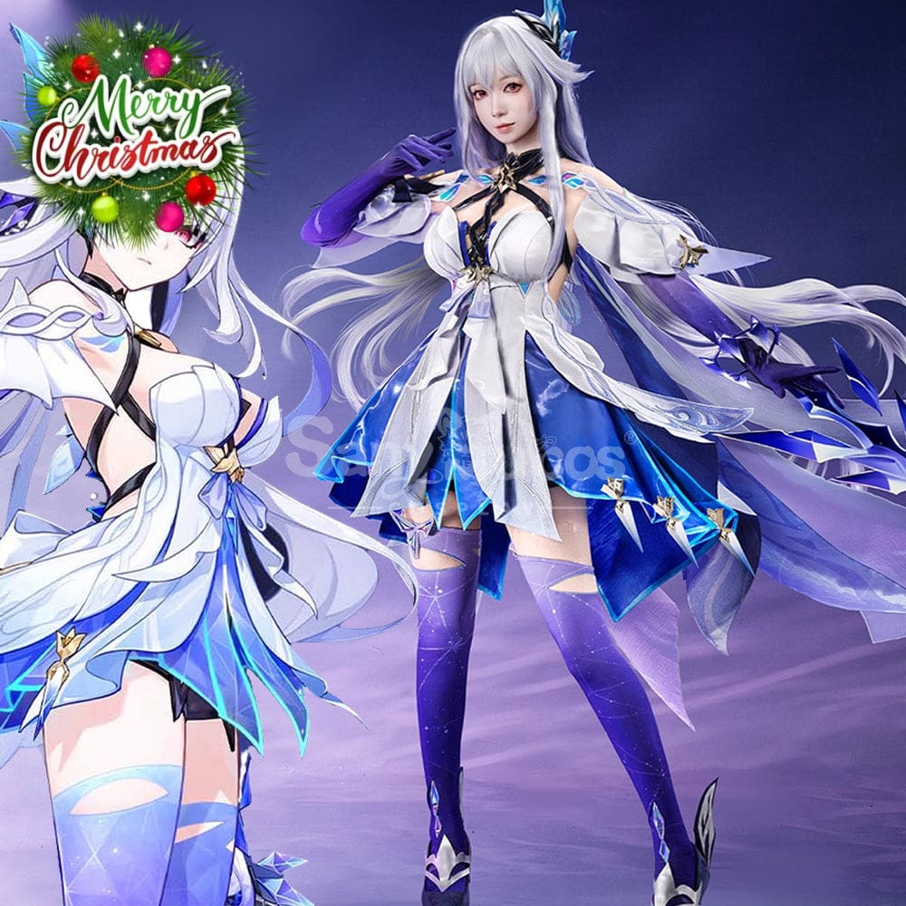 【Pre Sale】Game Genshin Impact Cosplay Skirk Void Star Cosplay Costume Premium Edition Cosplay Costumes