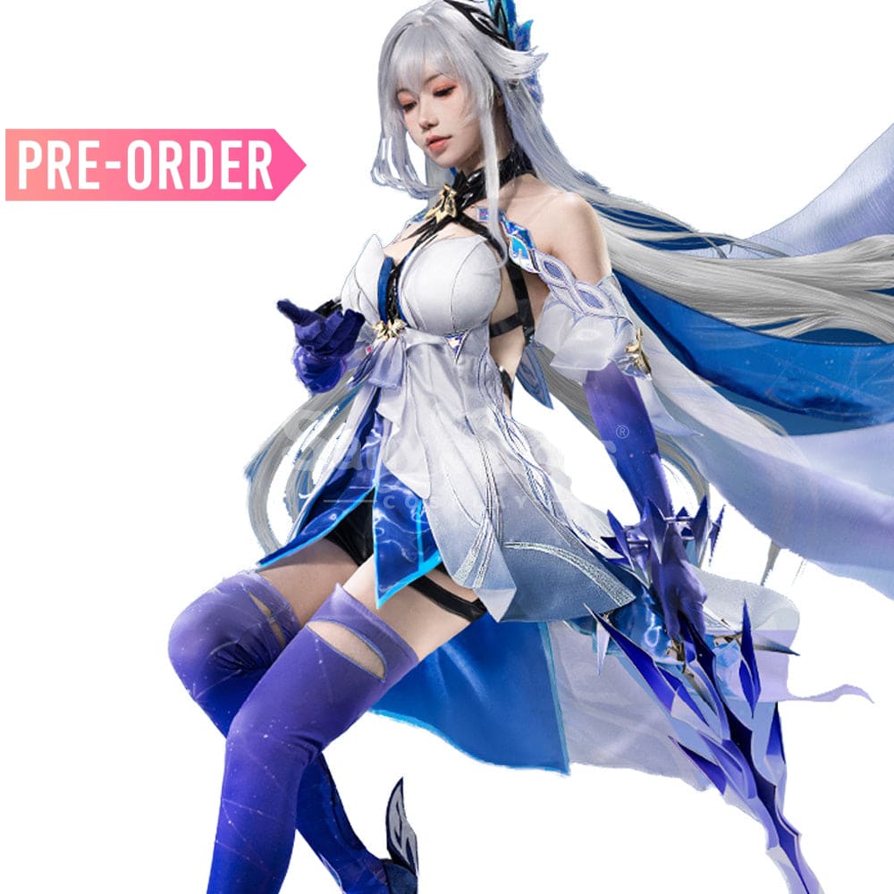 【Pre Sale】Game Genshin Impact Cosplay Skirk Void Star Cosplay Costume Premium Edition Cosplay Costumes