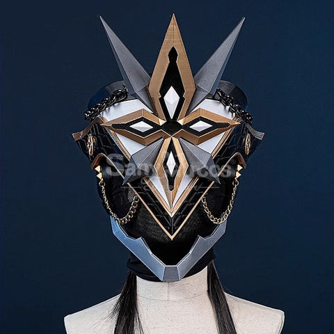 【Pre-Sale】Game Genshin Impact Cosplay The Captain Ii Capitano Costume Premium Edition Mask / S