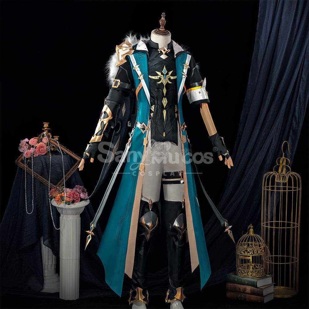 【Pre-Sale】Game Genshin Impact Cosplay Varka Cosplay Costume Premium Edition Cosplay Costumes