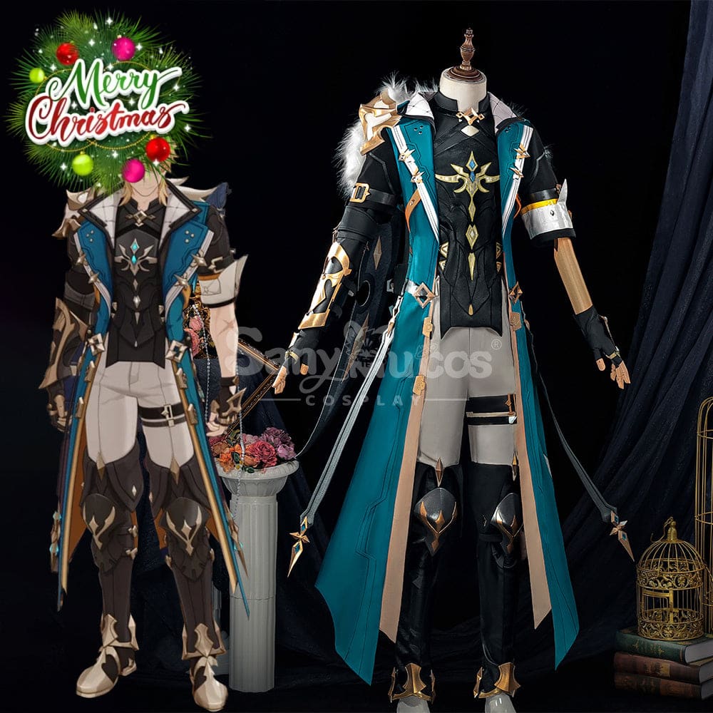 【Pre-Sale】Game Genshin Impact Cosplay Varka Cosplay Costume Premium Edition Cosplay Costumes