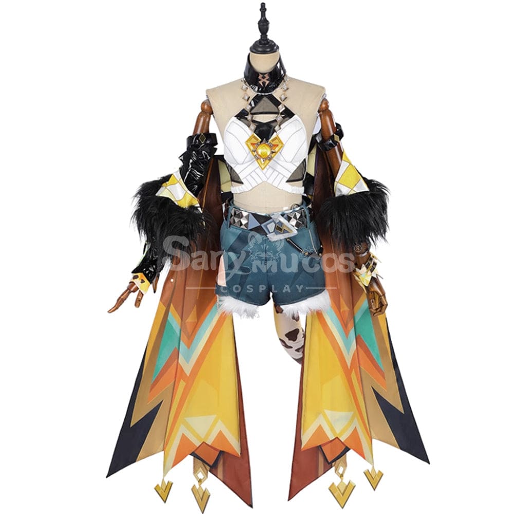 Game Genshin Impact Cosplay Xilonen Costume Premium Edition Costumes