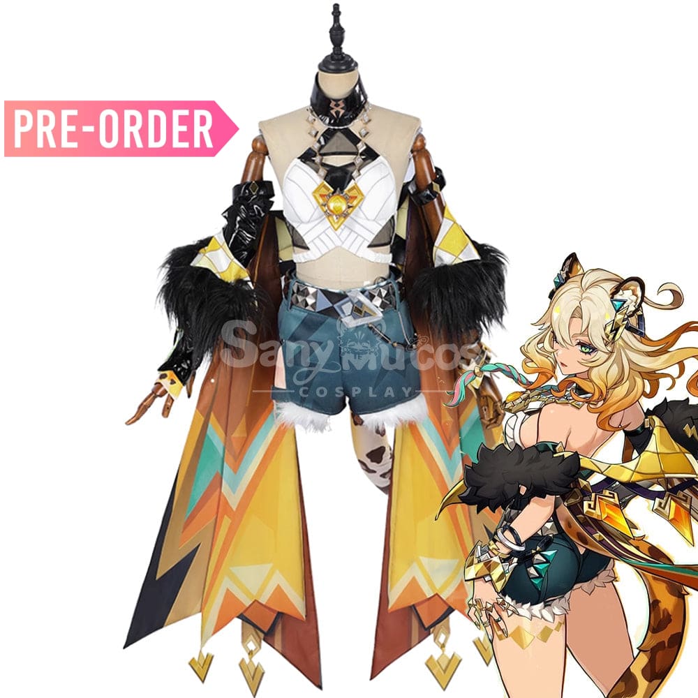 Game Genshin Impact Cosplay Xilonen Costume Premium Edition Costumes