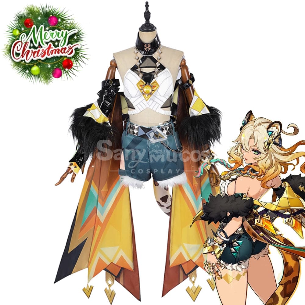 Game Genshin Impact Cosplay Xilonen Costume Premium Edition Costumes