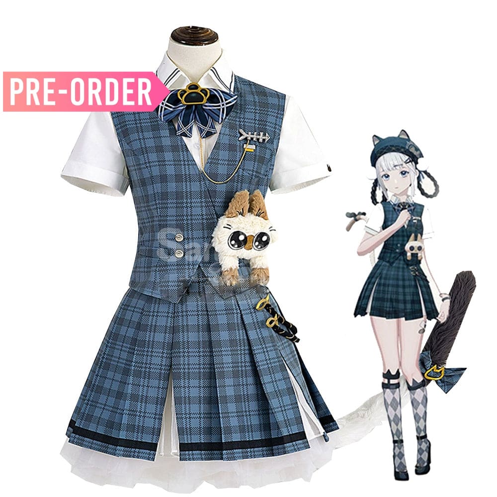 【Pre-Sale】Game Gray Raven：Punishing Cosplay Bambinata x Azukisan Catwalk Cosplay Costume Premium Edition Cosplay