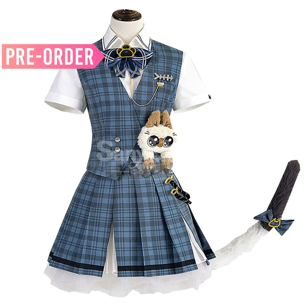 【Pre-Sale】Game Gray Raven：Punishing Cosplay Bambinata x Azukisan Catwalk Cosplay Costume Premium Edition Cosplay