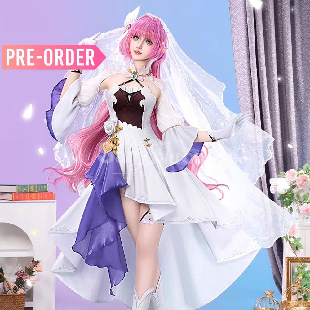 【Pre-Sale】Game Honkai Impact 3Rd Cosplay Elysia Beloved Innocence Costume Premium Edition Costumes