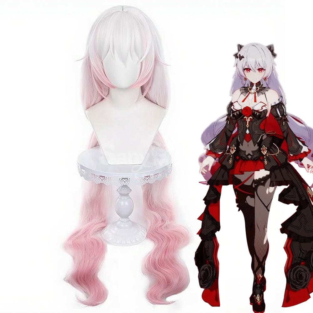【Pre-Sale】Game Honkai Impact 3rd Cosplay Lunar Vow: Crimson Love Cosplay Wig Cosplay Wigs