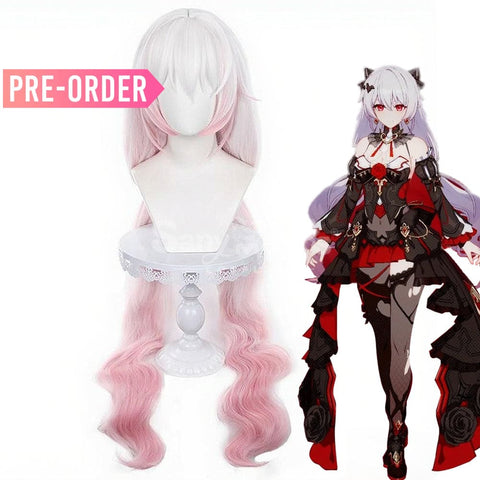 【Pre-Sale】Game Honkai Impact 3rd Cosplay Lunar Vow: Crimson Love Cosplay Wig Cosplay Wigs