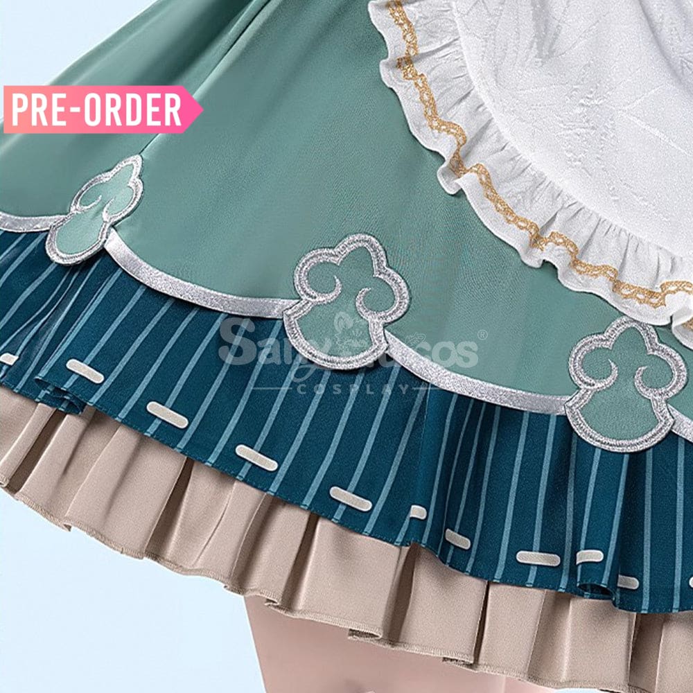 【Pre-Sale】Game Honkai: Star Rail Cosplay Huohuo Maid Costume Premium Edition Costumes