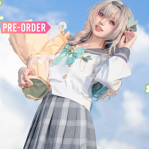 【Pre-Sale】Game Honkai: Star Rail Cosplay Jyoshi Koukousei Firefly Cosplay Costume Cosplay Costumes