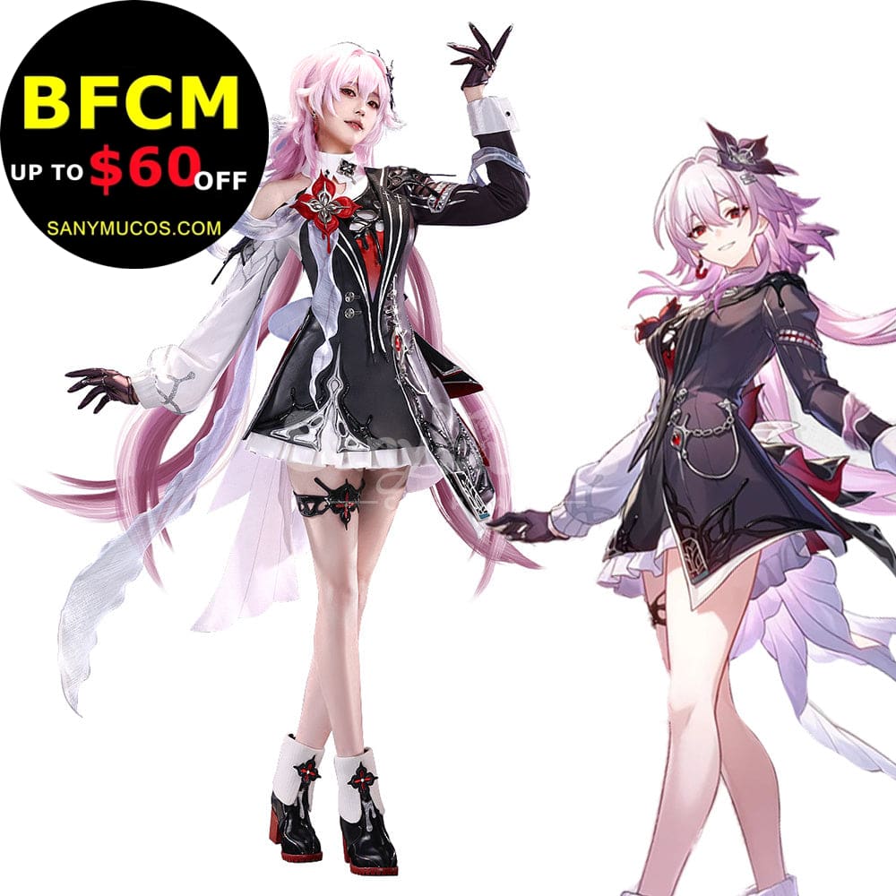 【Pre Sale】Game Honkai: Star Rail Cosplay March 7th Evernight Cosplay Costume Premium Edition Cosplay Costumes