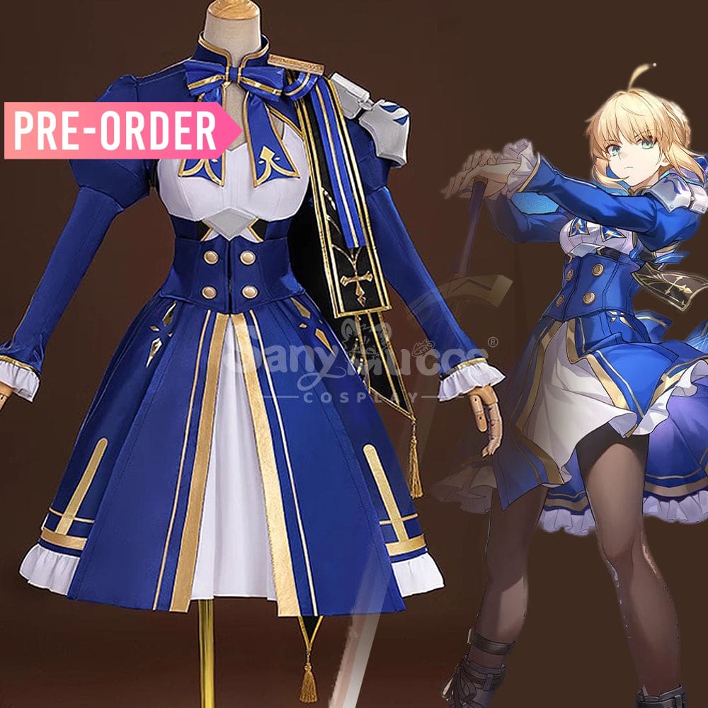 【Pre-Sale】Game Honkai: Star Rail x Fate Series Cosplay Saber Cosplay Costume Cosplay Costumes
