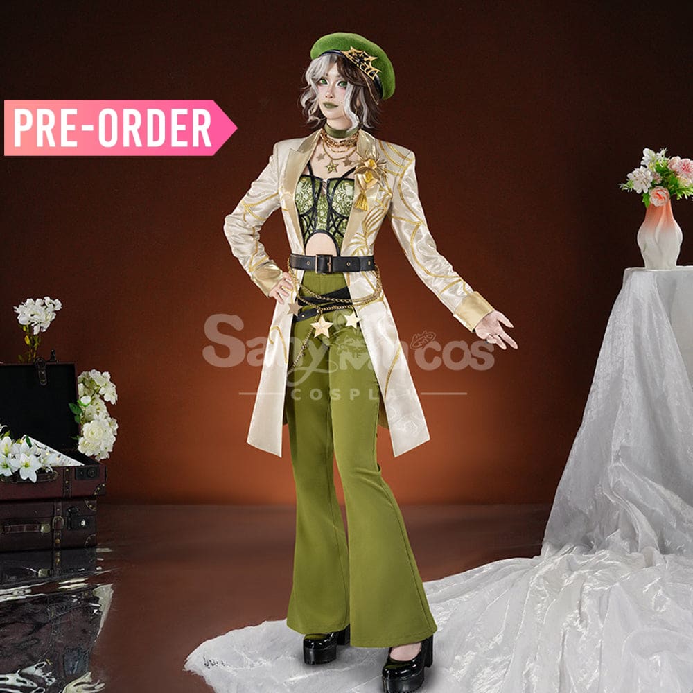 【Pre-Sale】Game Identity V Cosplay Barmaid Demi Bourbon Proofreader Costume Premium Edition Costumes