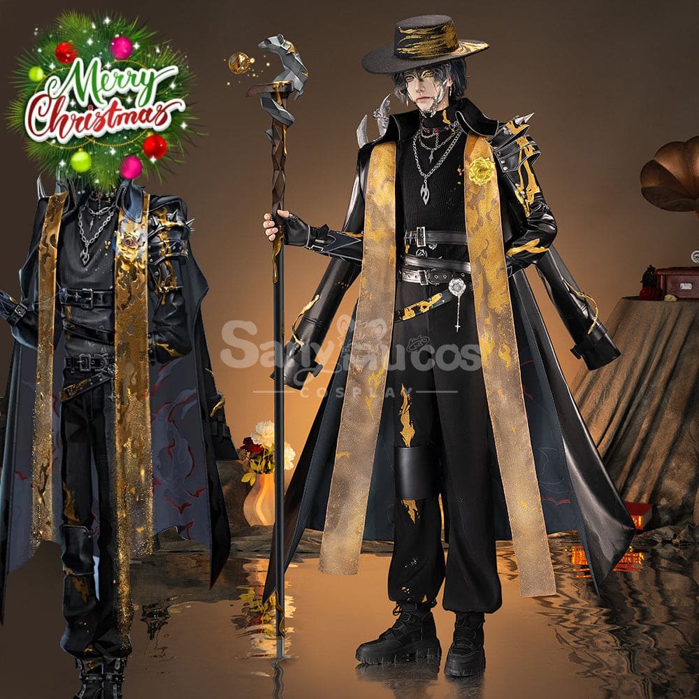 【Pre-Sale】Game Identity V Cosplay Gold Foil Cosplay Costume Premium Edition Cosplay Costumes