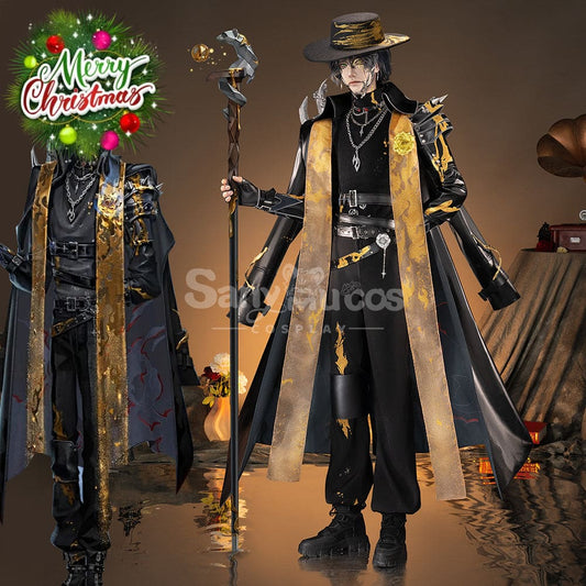 【Pre-Sale】Game Identity V Cosplay Gold Foil Cosplay Costume Premium Edition Cosplay Costumes 1000