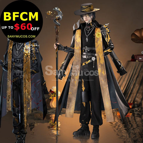 【Pre-Sale】Game Identity V Cosplay Gold Foil Cosplay Costume Premium Edition Cosplay Costumes