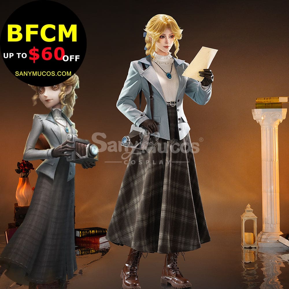 【Pre-Sale】Game Identity V Cosplay Journalist Reporter Cosplay Costume Premium Edition Cosplay Costumes
