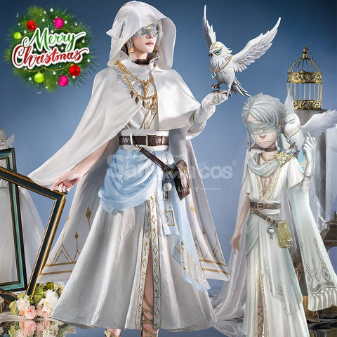 【Pre-Sale】Game Identity Ⅴ Cosplay Pure White Prophet Cosplay Costume Premium Edition Cosplay Costumes