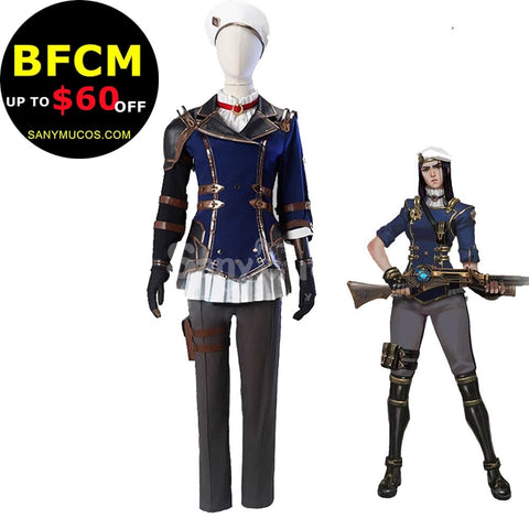 【Pre-Sale】Game League Of Legends Arcane 2 Cosplay Caitlyn Costume Costumes