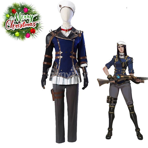 【Pre-Sale】Game League Of Legends Arcane 2 Cosplay Caitlyn Costume Costumes