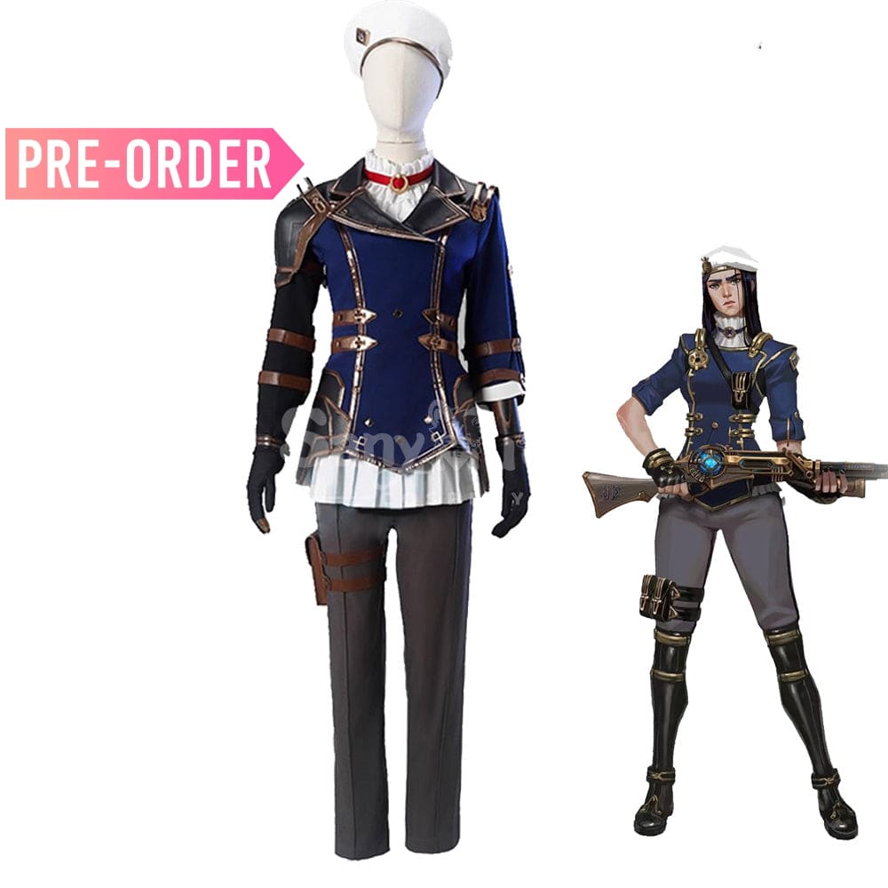 【Pre-Sale】Game League Of Legends Arcane 2 Cosplay Caitlyn Costume Costumes