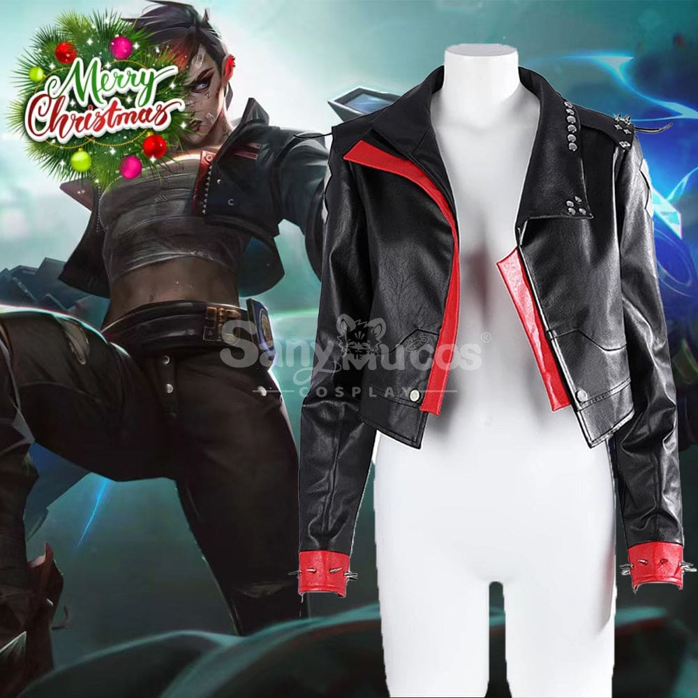【Pre-Sale】Game League Of Legends Arcane 2 Cosplay Vi Coat Costume Costumes