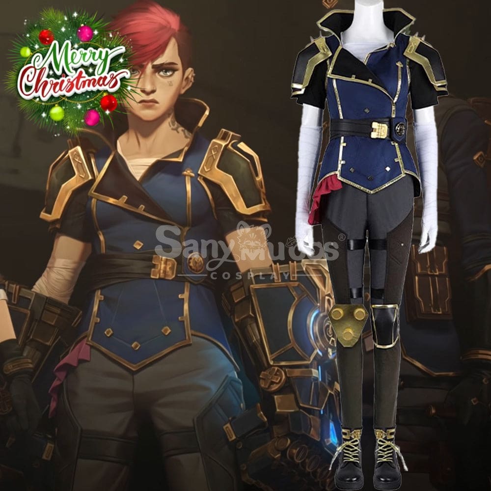 【Pre-Sale】Game League Of Legends Arcane 2 Cosplay Vi Costume Costumes
