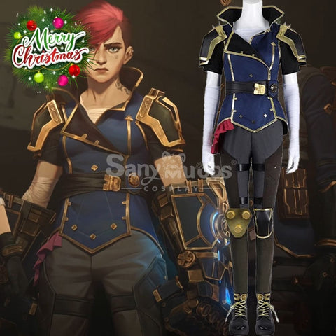 【Pre-Sale】Game League Of Legends Arcane 2 Cosplay Vi Costume Costumes