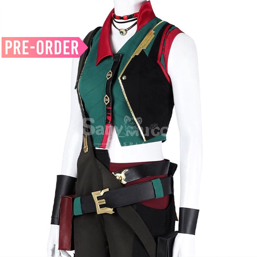 Game League Of Legends Arcane Cosplay Jinx Vest Costume Premium Edition Costumes