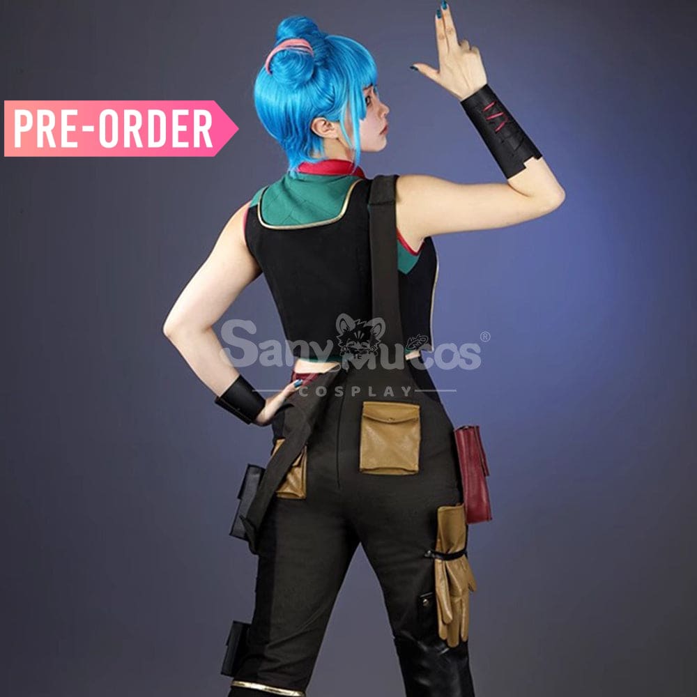 Game League Of Legends Arcane Cosplay Jinx Vest Costume Premium Edition Costumes